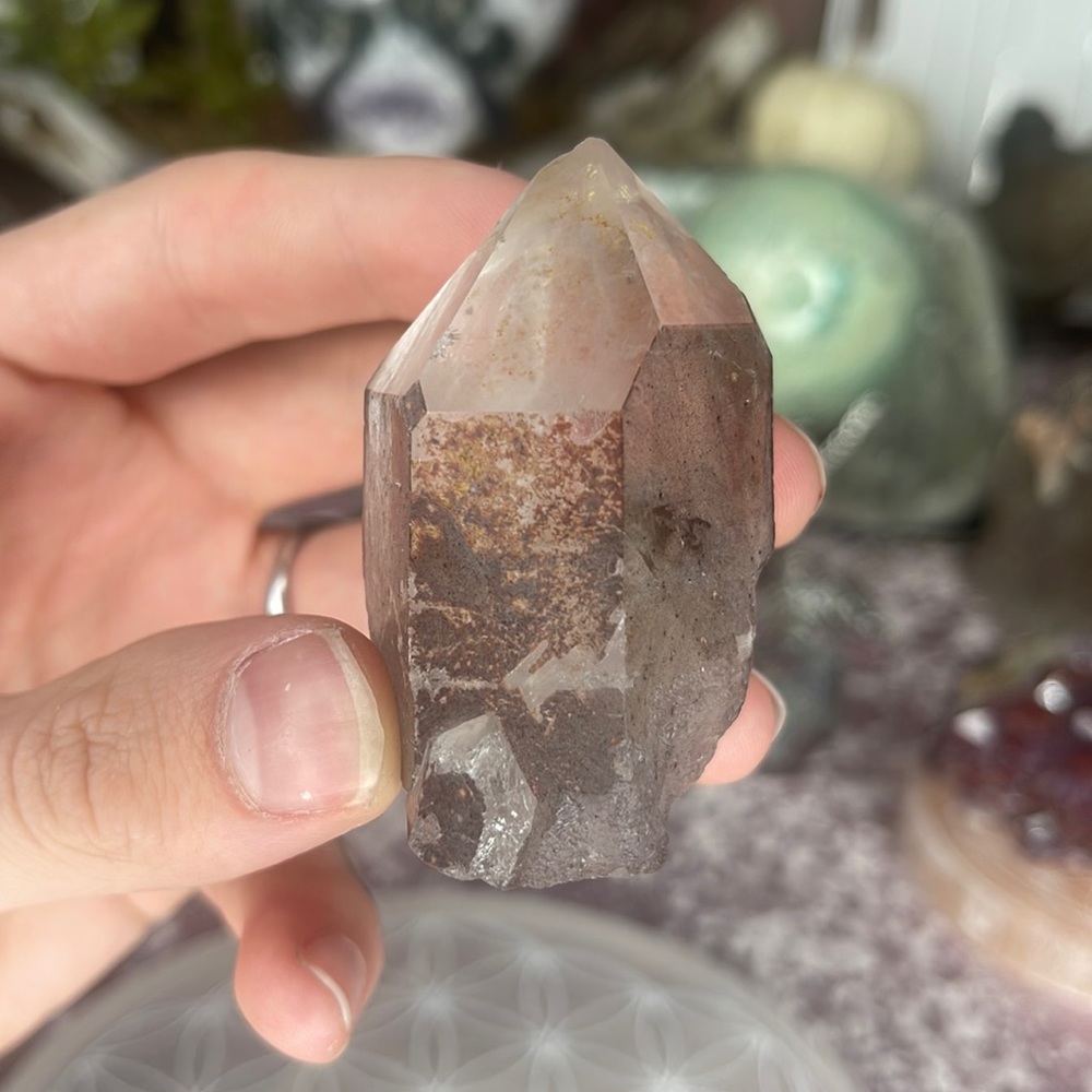 Aaa Quality Pink Lemurian Quartz